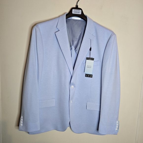 Van Heusen Light Blue Blazer 48 Short